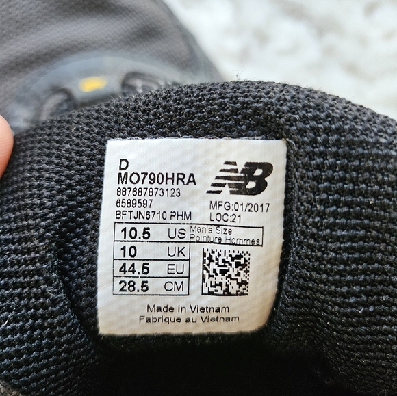 New Balance 790 MO790HRA Men's Hiking, Running Shoes, Boots, Grey, Size 10.5 - Picture 15 of 15